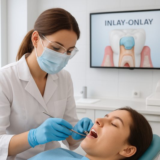 Inlay et Onlay en céramique à Fréjus