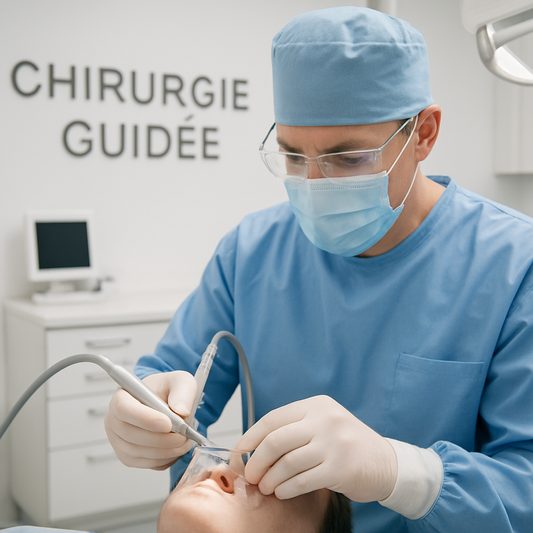 Chirurgie implantaire guidée par ordinateur à Fréjus